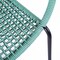 Armen Living Snack Indoor Outdoor Stackable Steel Dining Chair with Wasabi Rope, PK2 LCSNSIWSB - alternate 8